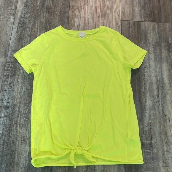 Crewcuts solid knotted t-shirt lot NEW 12-14 - Picture 3 of 4